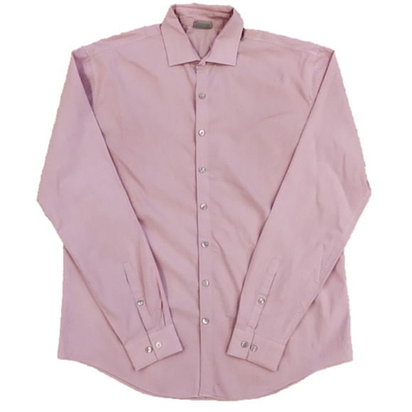 3/$20 Kenneth Cole Reaction Pink Button-Up Dress Shirt - Picture 1 of 11